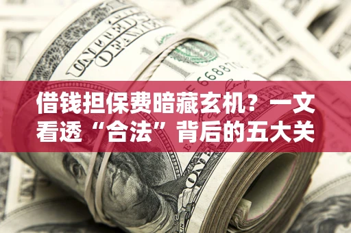 武汉借钱担保费暗藏玄机？一文看透“合法”背后的五大关键陷阱
