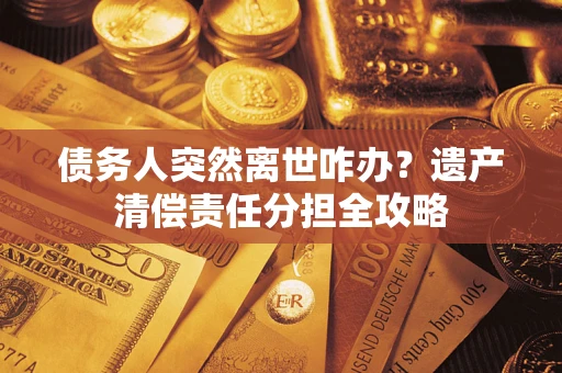 武汉债务人突然离世咋办？遗产清偿责任分担全攻略