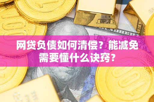 武汉网贷负债如何清偿？能减免需要懂什么诀窍？