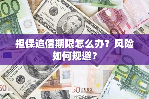 武汉担保追偿期限怎么办？风险如何规避？